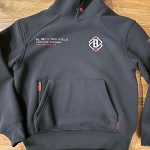 BL101 Kids Black Training Hoodie